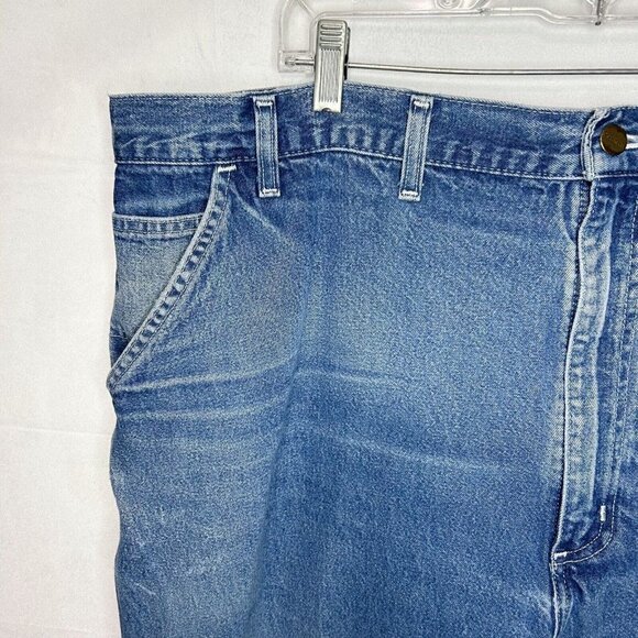 Carhartt B13-DST Tag Sz 48x30 Dungaree Fit Mens Carpenter Jeans 100% Cotton - Picture 4 of 13